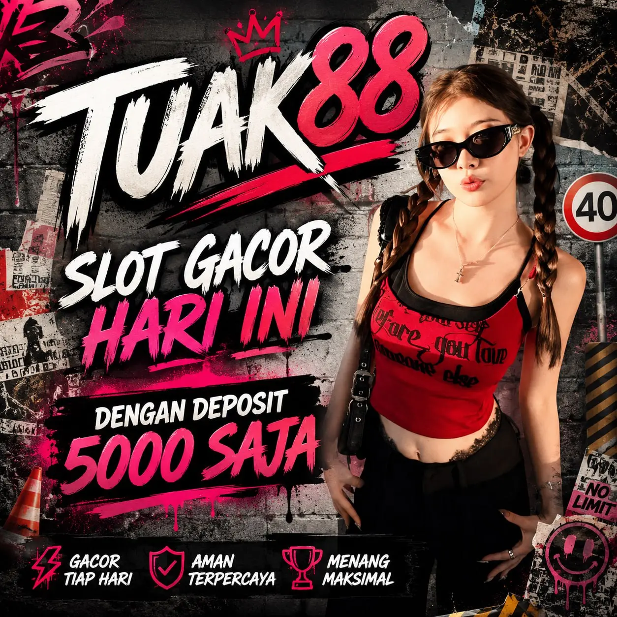 TUAK88 ⚡️ Perjuangan Link Situs Slot dengan Minimal Deposit 5000 melalui QRIS Paling Gacor Hari Ini